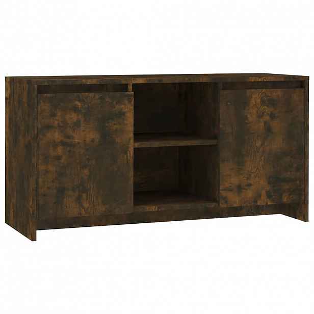 vidaXL TV skříňka kouřový dub 102 x 37,5 x 52,5 cm kompozitní dřevo