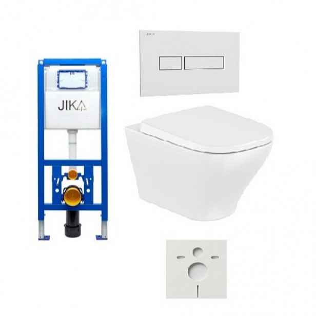 Závěsný WC set předstěnová montáž Roca Optica SIKOJSROOPTW