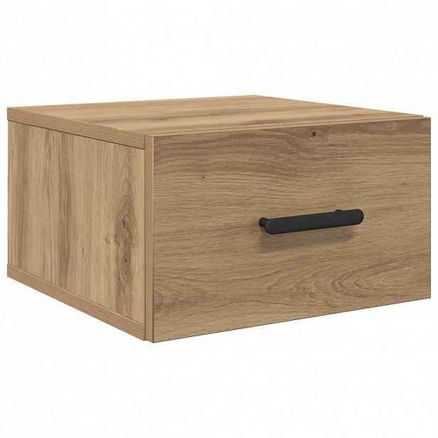 vidaXL Noční skříňka 35 x 35 x 20 cm Kompozitní dřevo Artisanový dub