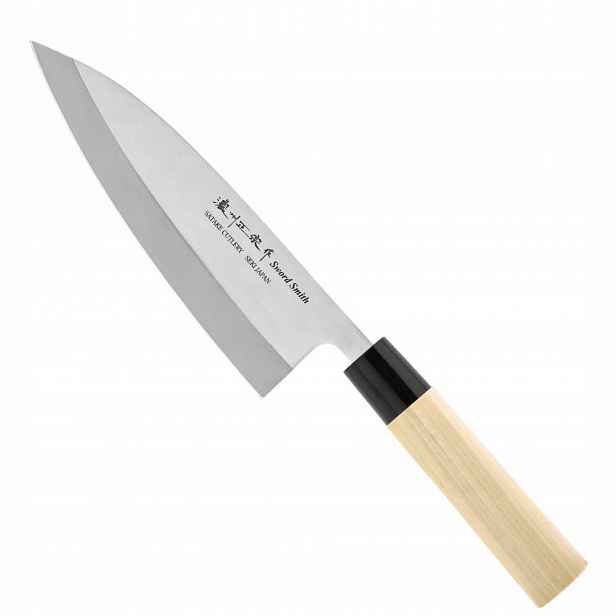 Satake S/d 420J2 Levoruký japonský Nůž na filetování Deba 18 cm
