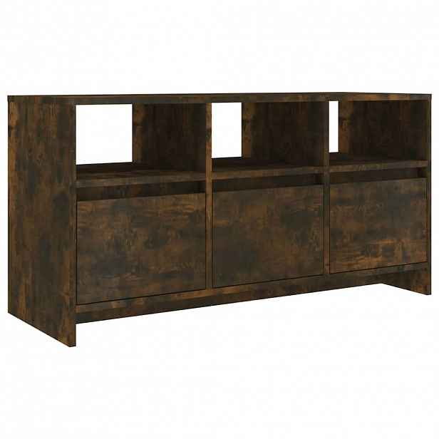vidaXL TV skříňka kouřový dub 102 x 37,5 x 52,5 cm kompozitní dřevo