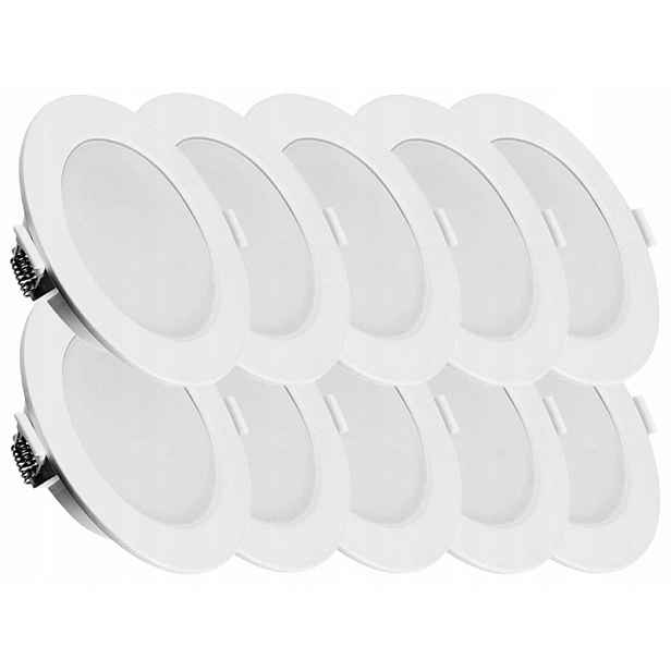 10x Lampa Stropní svítidlo Slim Led panel 6W Studená barva 6500K