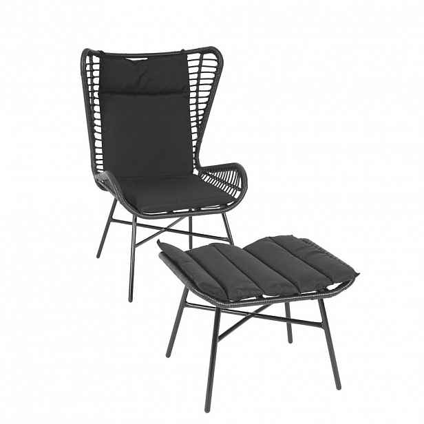 MCW POLY-RATTAN SET G17B antracitová