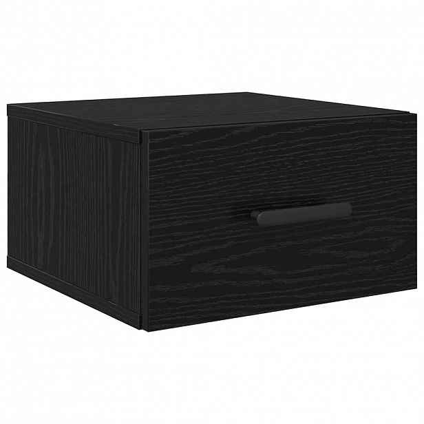 vidaXL Noční skříňka 35 x 35 x 20 cm Kompozitní dřevo Černý dub
