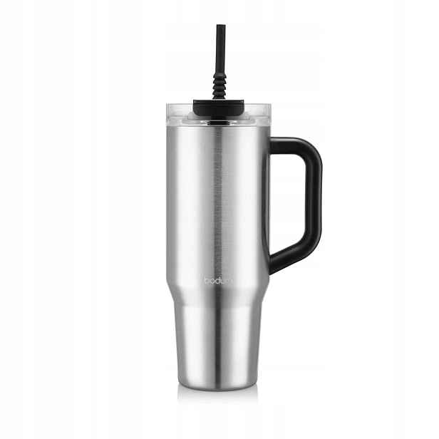 Bodum termohrnek a rukojetí Travel Mug 1.2 l Černá