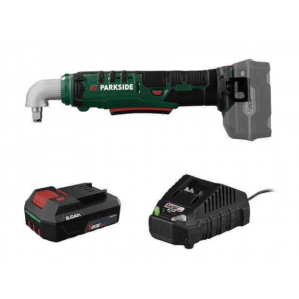 Parkside® Aku úhlový rázový utahovák Paws 20 A1, 2 Ah