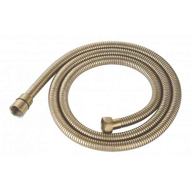 Sapho Powerflex - Sprchová hadice, 150 cm, matné světlé zlato FLEX150GBL