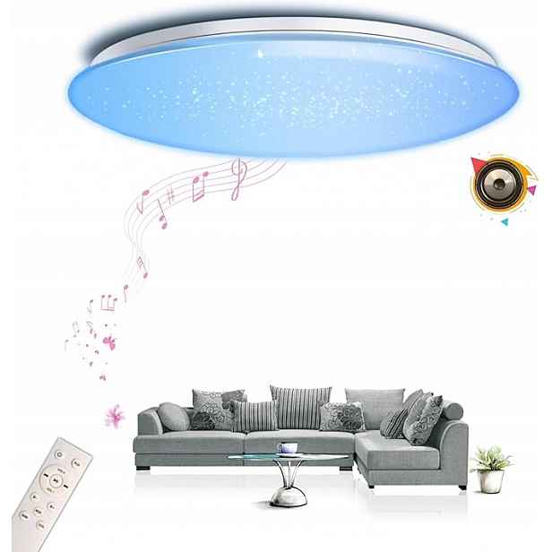 Stropní Svítidlo 36 CM 45 W 2700-6500K Rgb Led Bluetooth Reproduktor