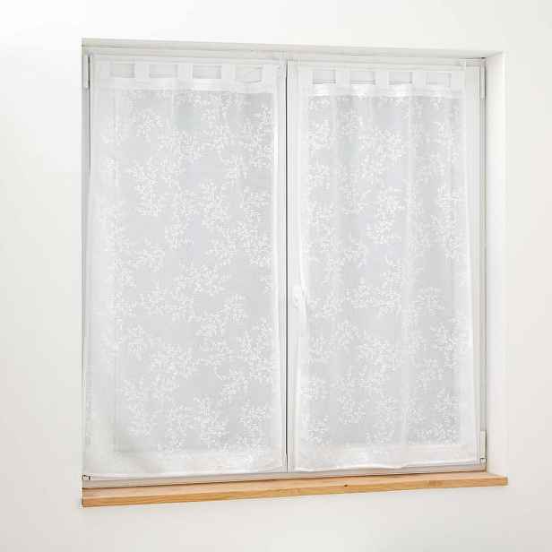 Bílé voálové záclony v sadě 2 ks 60x120 cm Karla – douceur d'intérieur