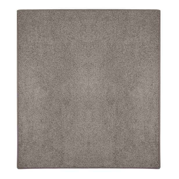 Kusový koberec Capri béžový čtverec, 300x300, hnědá, chodba / předsíň, Vopi