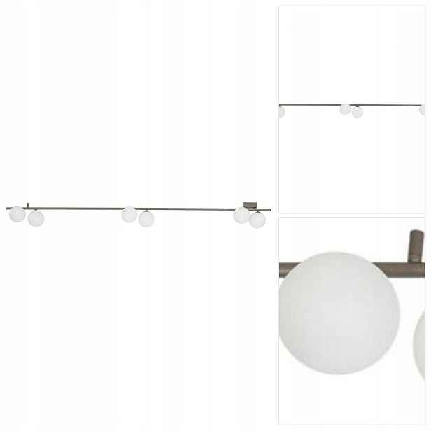 Stropní svítidlo Imelo hnědé retro 6 bodů světa, intimní atmosféra Tk Lighting