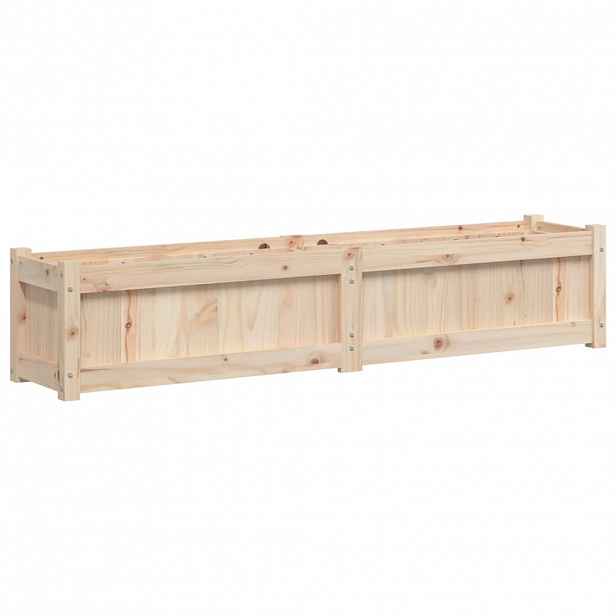 vidaXL Zahradní truhlík 150 x 31 x 31 cm masivní borové dřevo