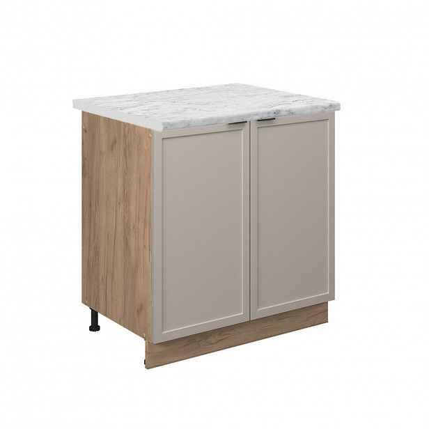 Vicco SKŘÍŇKA POD DŘEZ Fame-Line GreyBeige 80 cm , PD Mramor