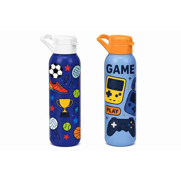 PROHOME - Láhev sport 500ml Water Game Over různé motivy