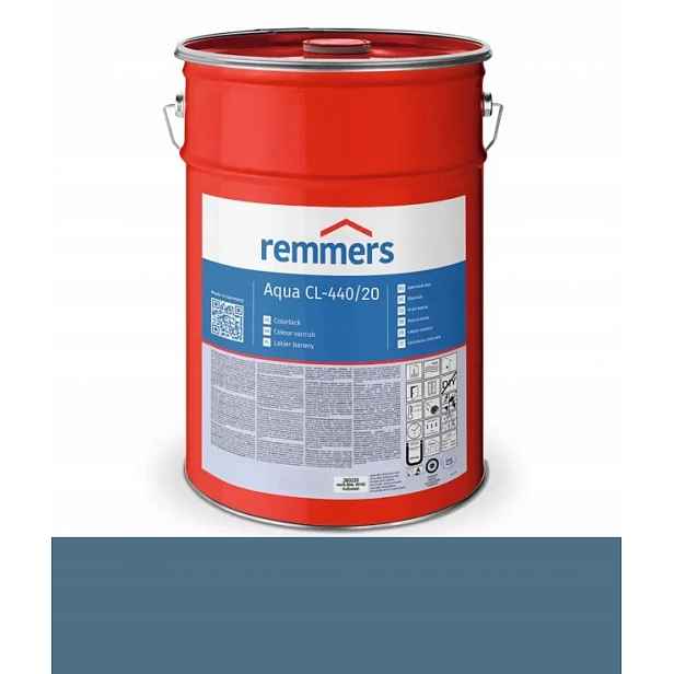 Remmers CL-440/20 Mat barva na nábytek krycí lak Mdf 1L Modrá