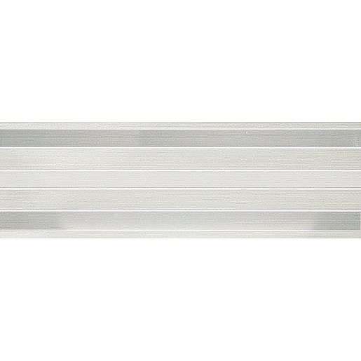 Dekor Fineza Selection bílá 20x60 cm lesk DSELECT26WH