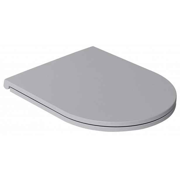 Sapho Isvea Infinity - WC sedátko Slim, Soft Close, Easy Take, stone grey 40KF0547I