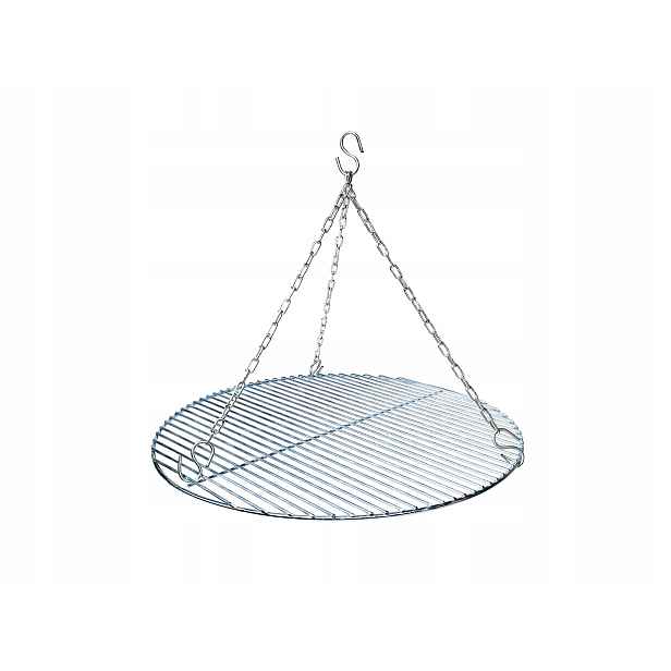 Ohniskový Gril Kulatý Závěsný Rošt 54 cm