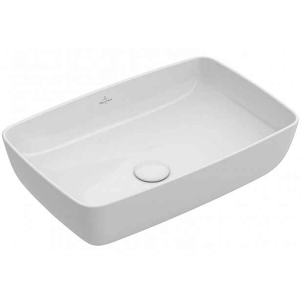Villeroy & Boch Artis - Umyvadlo na desku, 58x38 cm, CeramicPlus, Stone White 417258RW