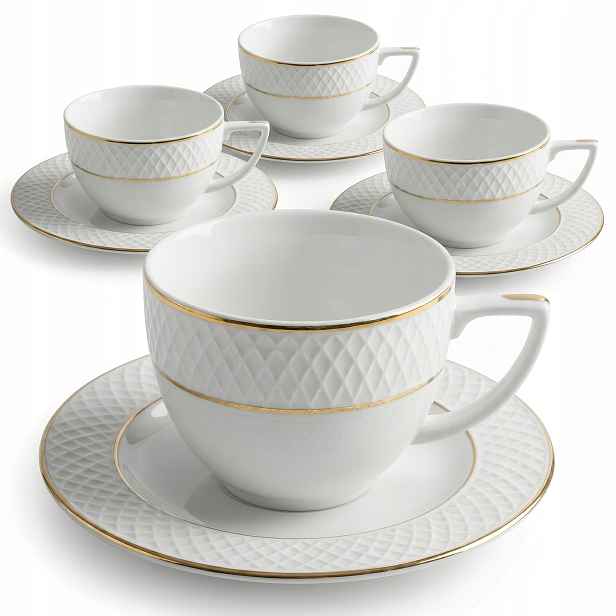 Porcelánový šálek s podšálkem , Premium dárek , 90 ml Wilmax
