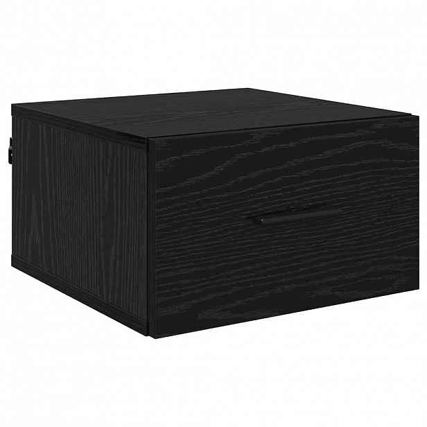 vidaXL Noční skříňka Černý dub 35 x 35 x 20 cm Kompozitní dřevo