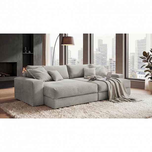 Livetastic POHOVKA BIG SOFA, textil, béžová