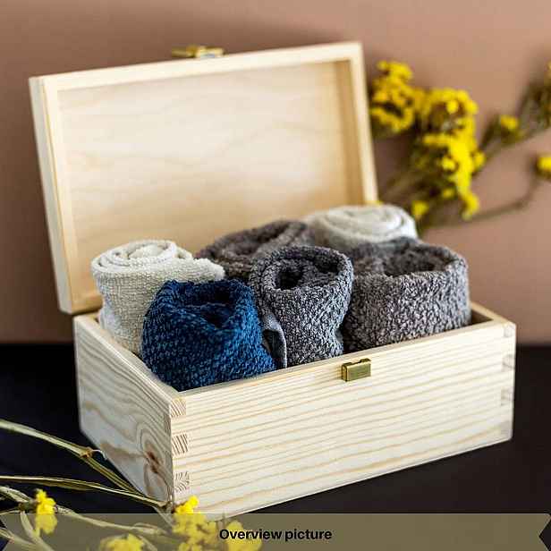 Krabička se zámkem s víkem jako dárek pro skladování 33*24*10 cm