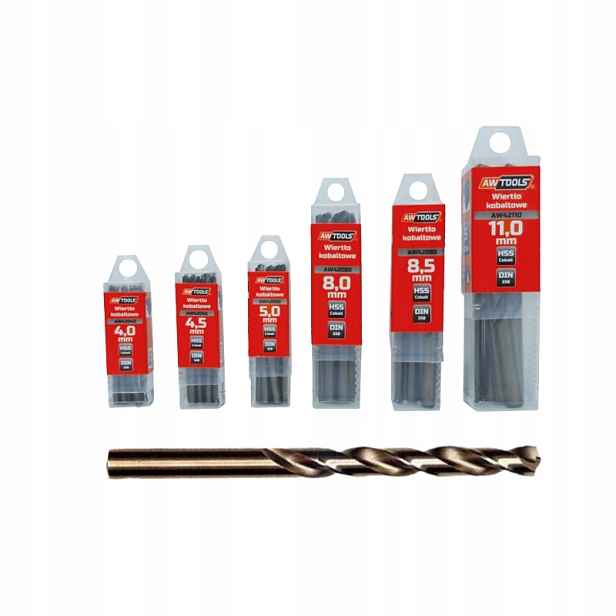 Awtools Vrták Do Kovu Kobalt 11,0 mm/5ks