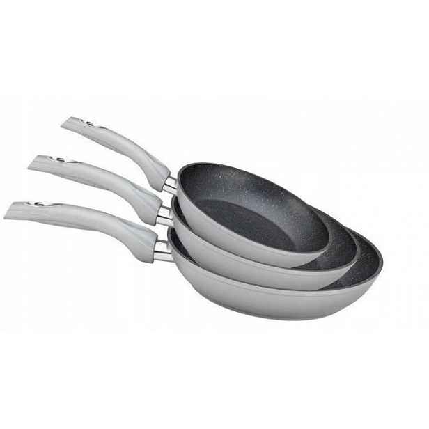 Sada Pánví Indukce 20/24/28 cm Cheffinger stříbrná