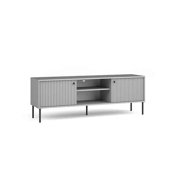 MASSENO TV STOLEK NIMB, 156,2/54,8/40,5 cm, šedý