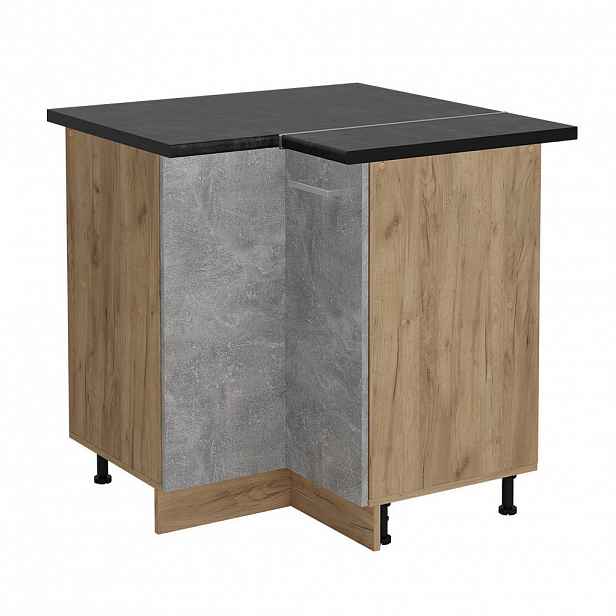 Vicco ROHOVÁ SKŘÍŇKA R-Line Beton 75.6 cm , PD Antracit