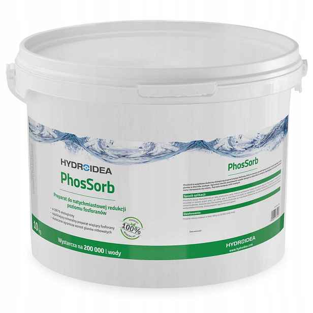 Hydroidea Phossorb 10 Kg Redukuje Fosfáty V Jezírku