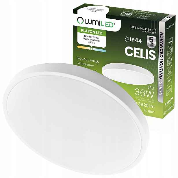 Led Stropní Svítidlo Nástěnný Stropní Svítidlo 36W, 3820lm, Premium