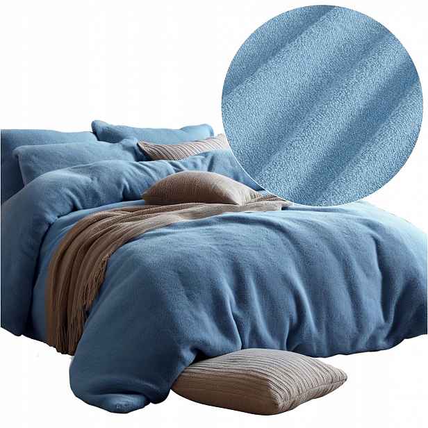 Povlečení froté 200x220 Darymex modré