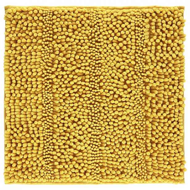 Předložka Koupelnová Uwe, 50/50cm, Žlutá