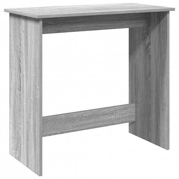 vidaXL Psací stůl šedý sonoma 80 x 40 x 75 cm kompozitní dřevo