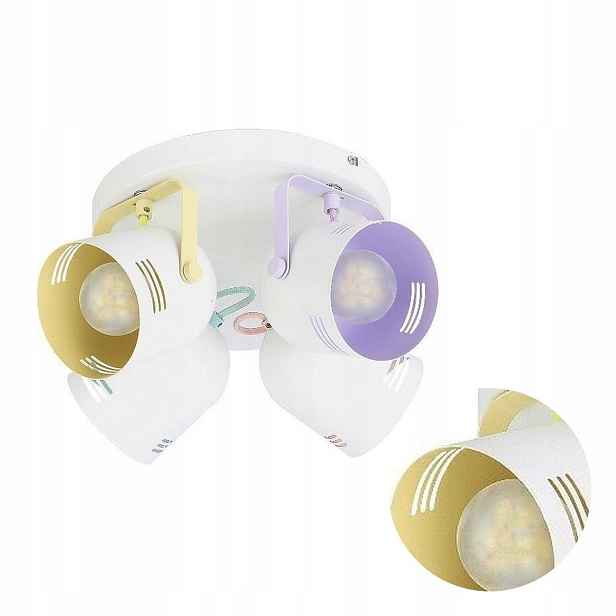 Reflektorová lampa Spot Vícebarevná Moderní 4xE14 40W 30cm Minuet Rabalux