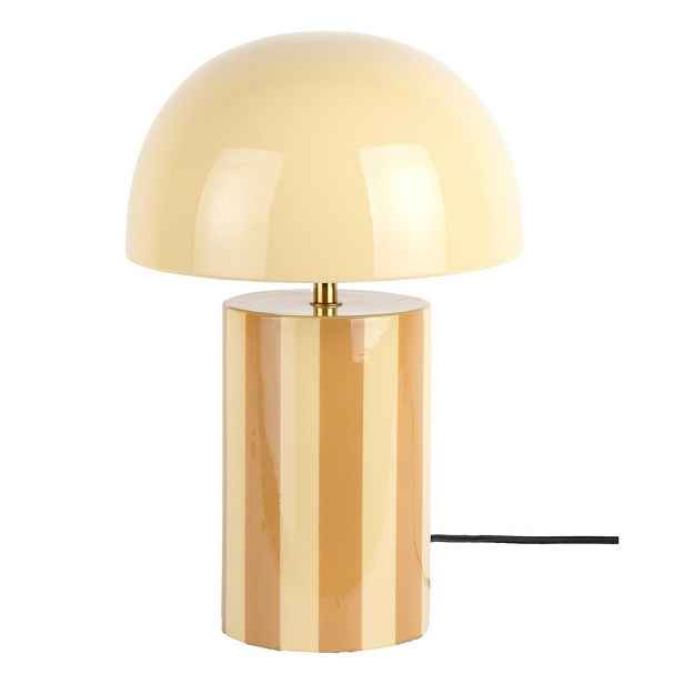 Žlutá kovová stolní lampa (výška 34 cm) Rayado – Leitmotiv