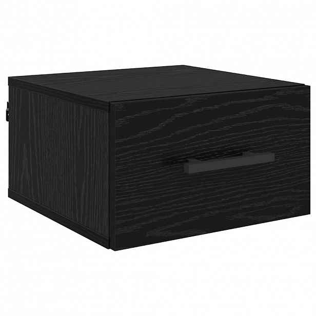 vidaXL Noční skříňka 35 x 35 x 20 cm Kompozitní dřevo Černý dub