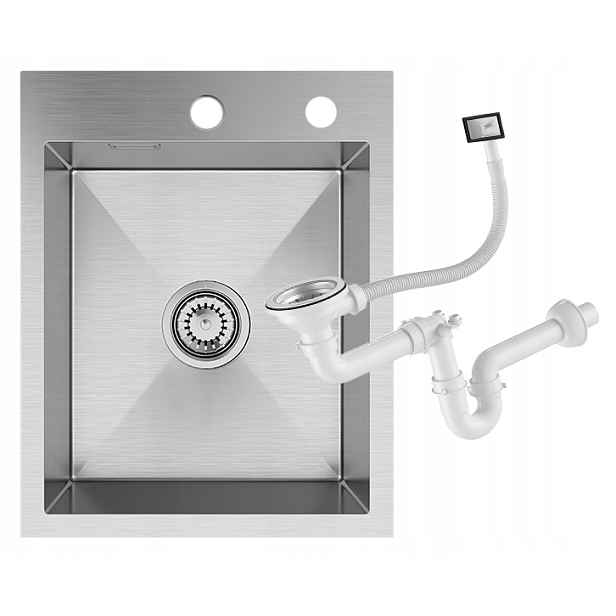 Jednokomorový Kuchyňský Dřez Inox Dřez