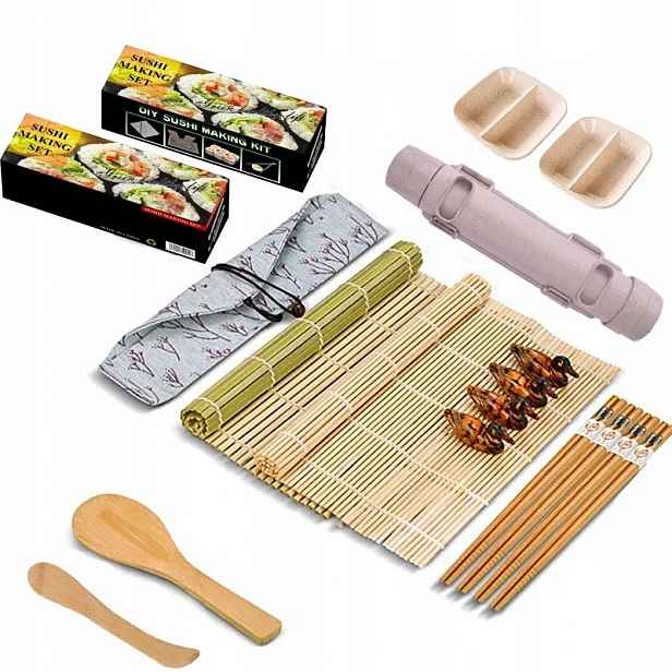 Kompletní velká sada pro přípravu a konzumaci sushi pro 4 osoby