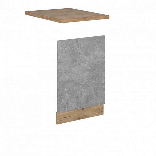 Vicco PŘEDNÍ PANEL R-Line Beton 45 cm , PD Dub