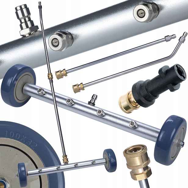 Podvozková Lanka Na Kolečkách Karcher K2-K7 Adaptér 1/4 275 Bar