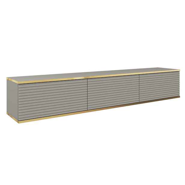 MASSENO TV STOLEK VENEZIA, 175/30/32 cm, šedý