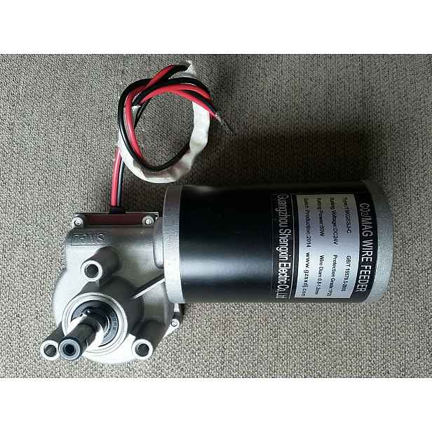 Motor Bester podavač drátu migomat 24V DC 50W Silný!