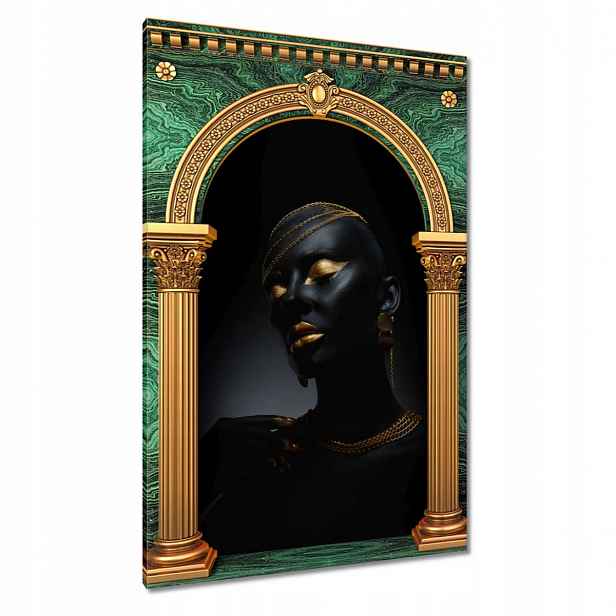 Obrazy 80x120 Povabné zlaté šperky