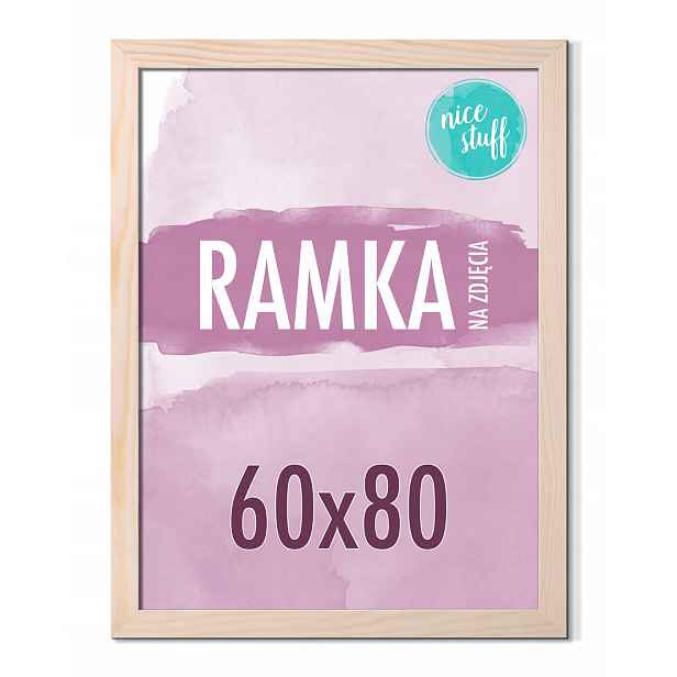 Rámeček 60x80 Rámeček Na Fotografie rámečky borovice surová dřevěná plakát fotografie