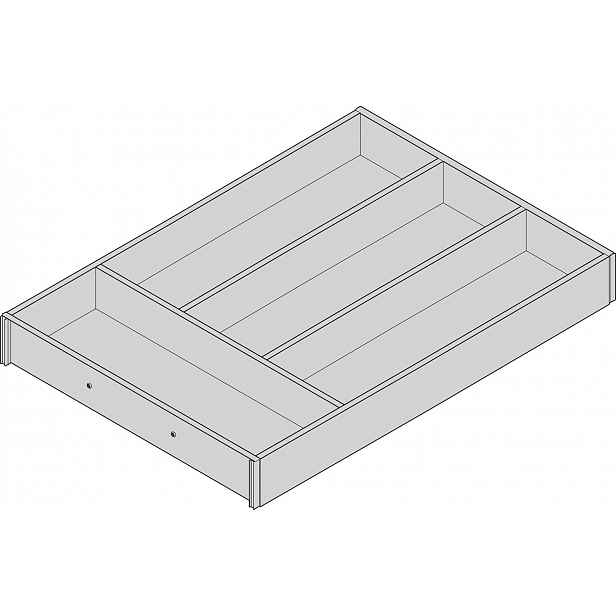 Blum ZC7S450BH3 Ambia-line vložka na příbory do délky 450 mm dub bardolino