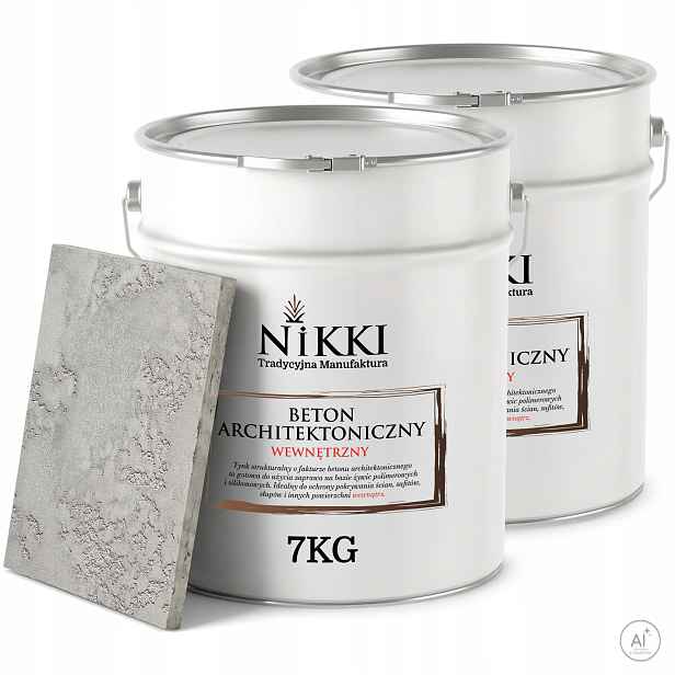 Dekorativní interiérový architektonický beton 2x7 kg Šedý přírodní F275 Uv