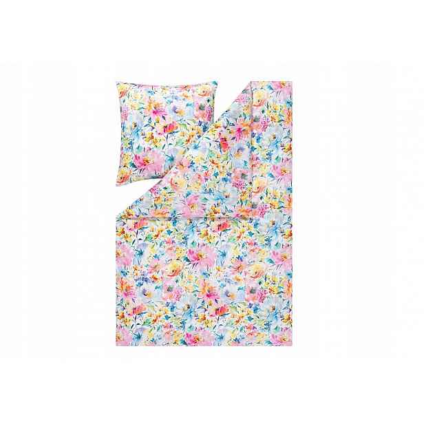 Povlečení saténové 200 x 220 cm Alanis 4828/985 vícebarevná